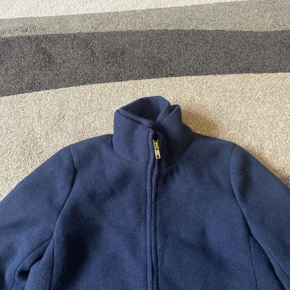 Fossil Navy Wool Blend Gold Button, Military Style Blazer Sz Medium - Picture 11 of 11